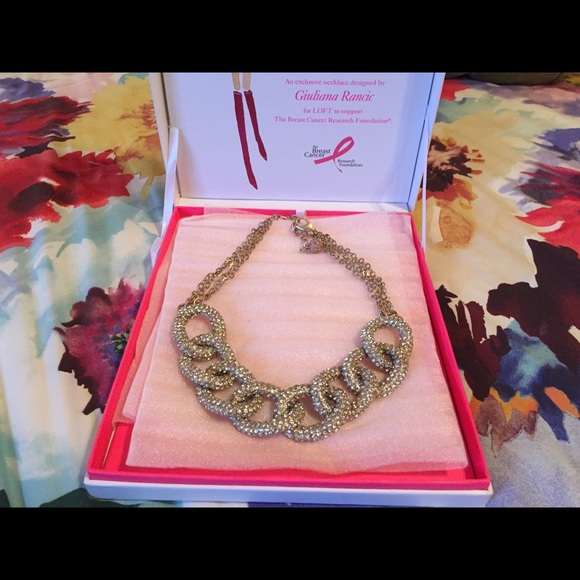 Beautiful Crystal Giuliana Rancic Necklace Loft - Picture 1 of 4